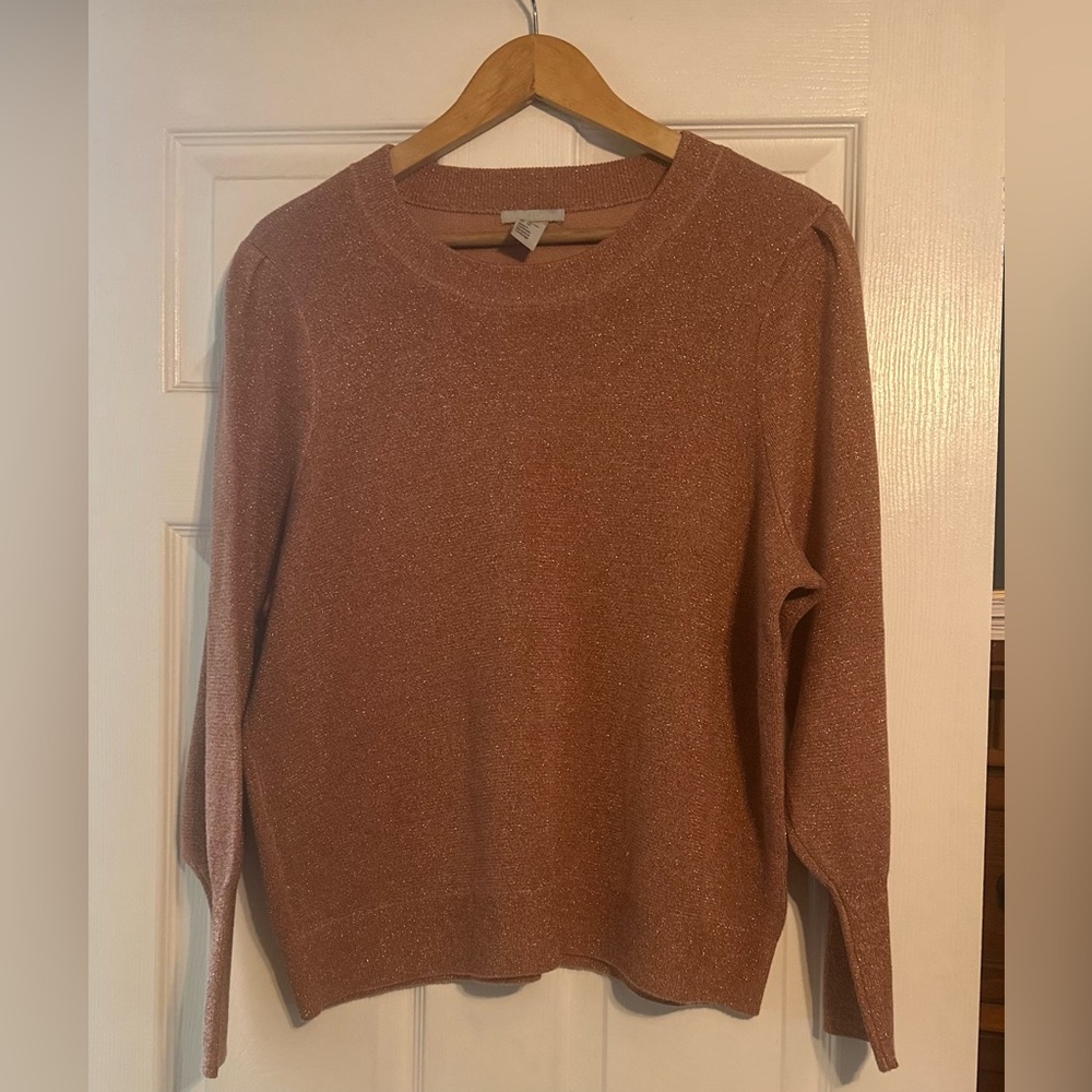 H&M Women's Sweater in Sparkling Rose